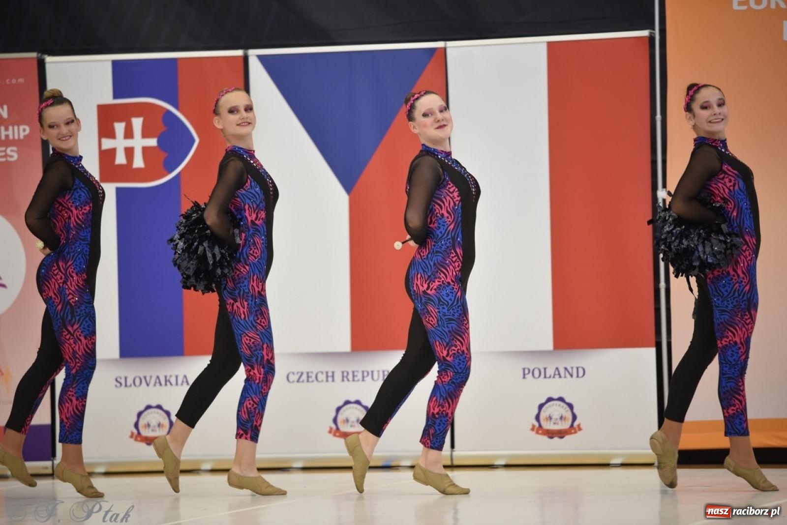 Zdjęcie w galerii na portalu naszraciborz.pl: Racibórz gospodarzem 17. Mistrzostw Europy Mażoretek [FOTO] wiadomości z regionu