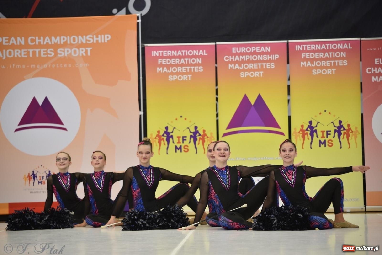 Zdjęcie w galerii na portalu naszraciborz.pl: Racibórz gospodarzem 17. Mistrzostw Europy Mażoretek [FOTO] wiadomości z regionu