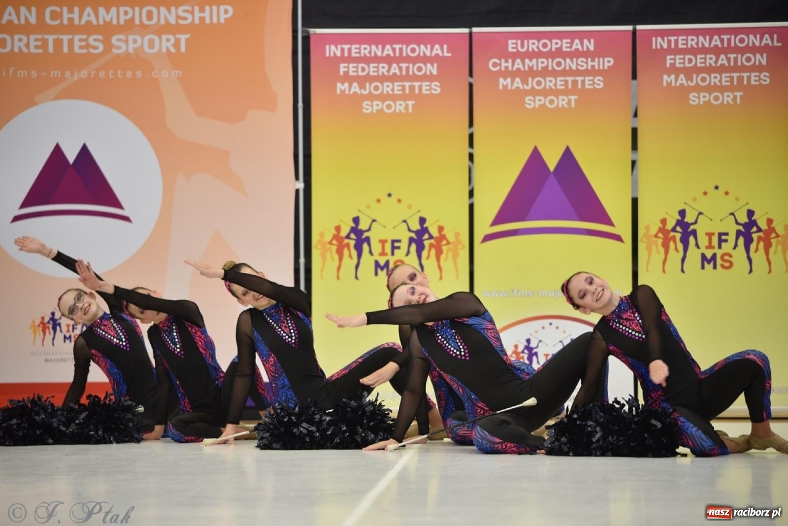 Zdjęcie w galerii na portalu naszraciborz.pl: Racibórz gospodarzem 17. Mistrzostw Europy Mażoretek [FOTO] wiadomości z regionu