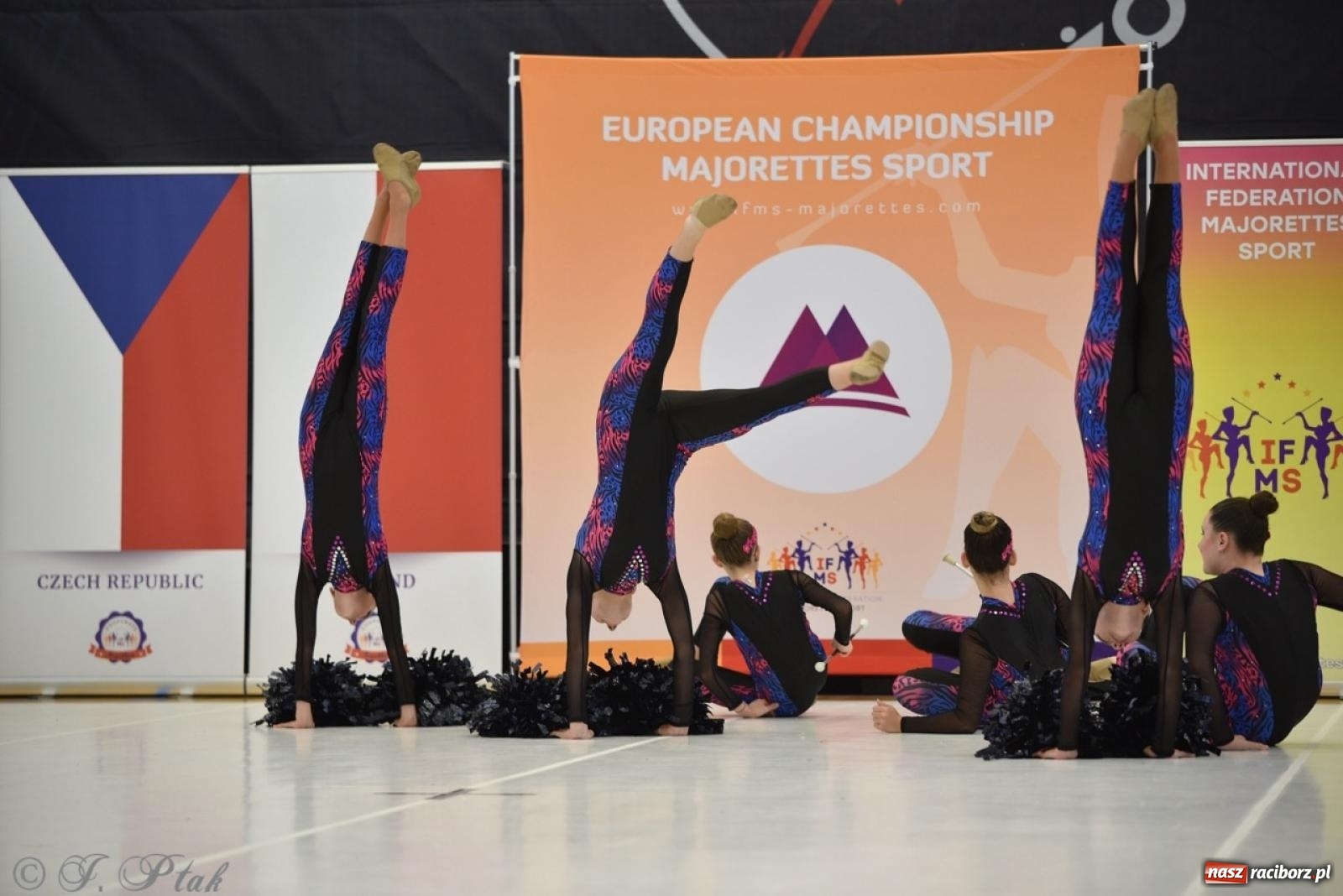 Zdjęcie w galerii na portalu naszraciborz.pl: Racibórz gospodarzem 17. Mistrzostw Europy Mażoretek [FOTO] wiadomości z regionu