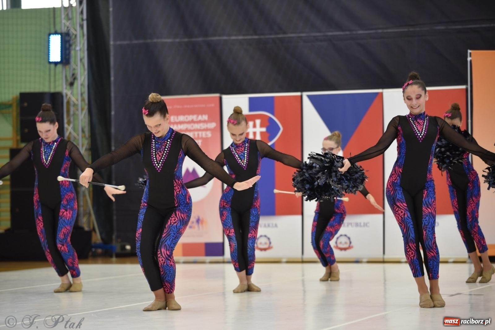 Zdjęcie w galerii na portalu naszraciborz.pl: Racibórz gospodarzem 17. Mistrzostw Europy Mażoretek [FOTO] wiadomości z regionu