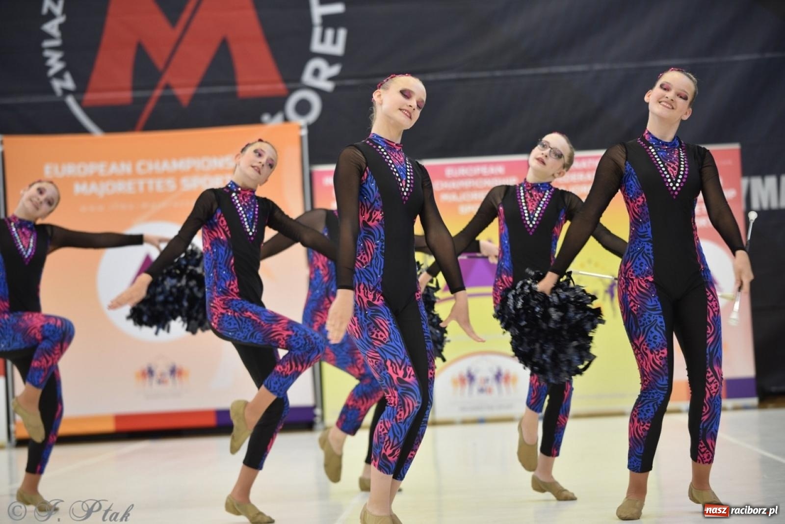 Zdjęcie w galerii na portalu naszraciborz.pl: Racibórz gospodarzem 17. Mistrzostw Europy Mażoretek [FOTO] wiadomości z regionu