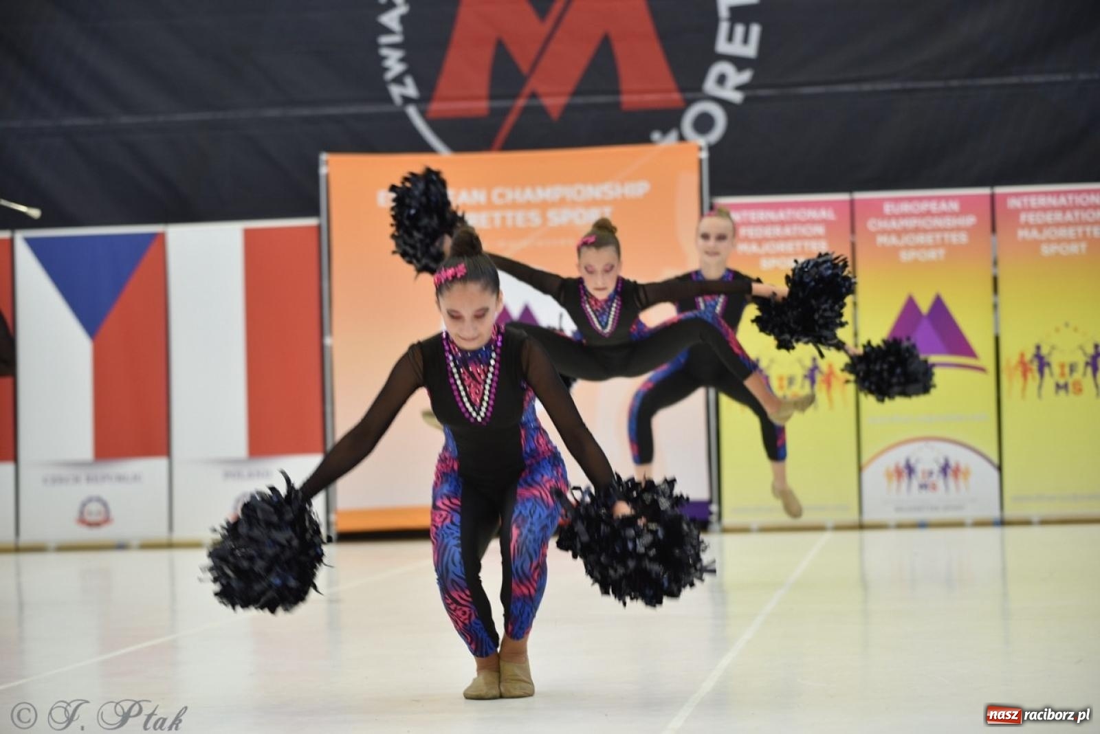 Zdjęcie w galerii na portalu naszraciborz.pl: Racibórz gospodarzem 17. Mistrzostw Europy Mażoretek [FOTO] wiadomości z regionu