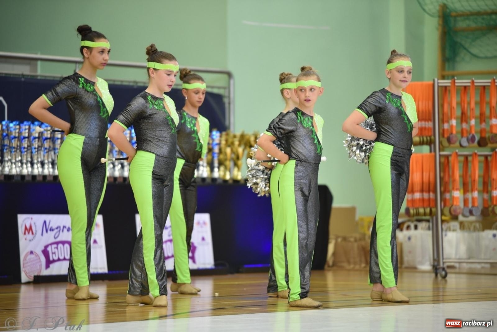 Zdjęcie w galerii na portalu naszraciborz.pl: Racibórz gospodarzem 17. Mistrzostw Europy Mażoretek [FOTO] wiadomości z regionu