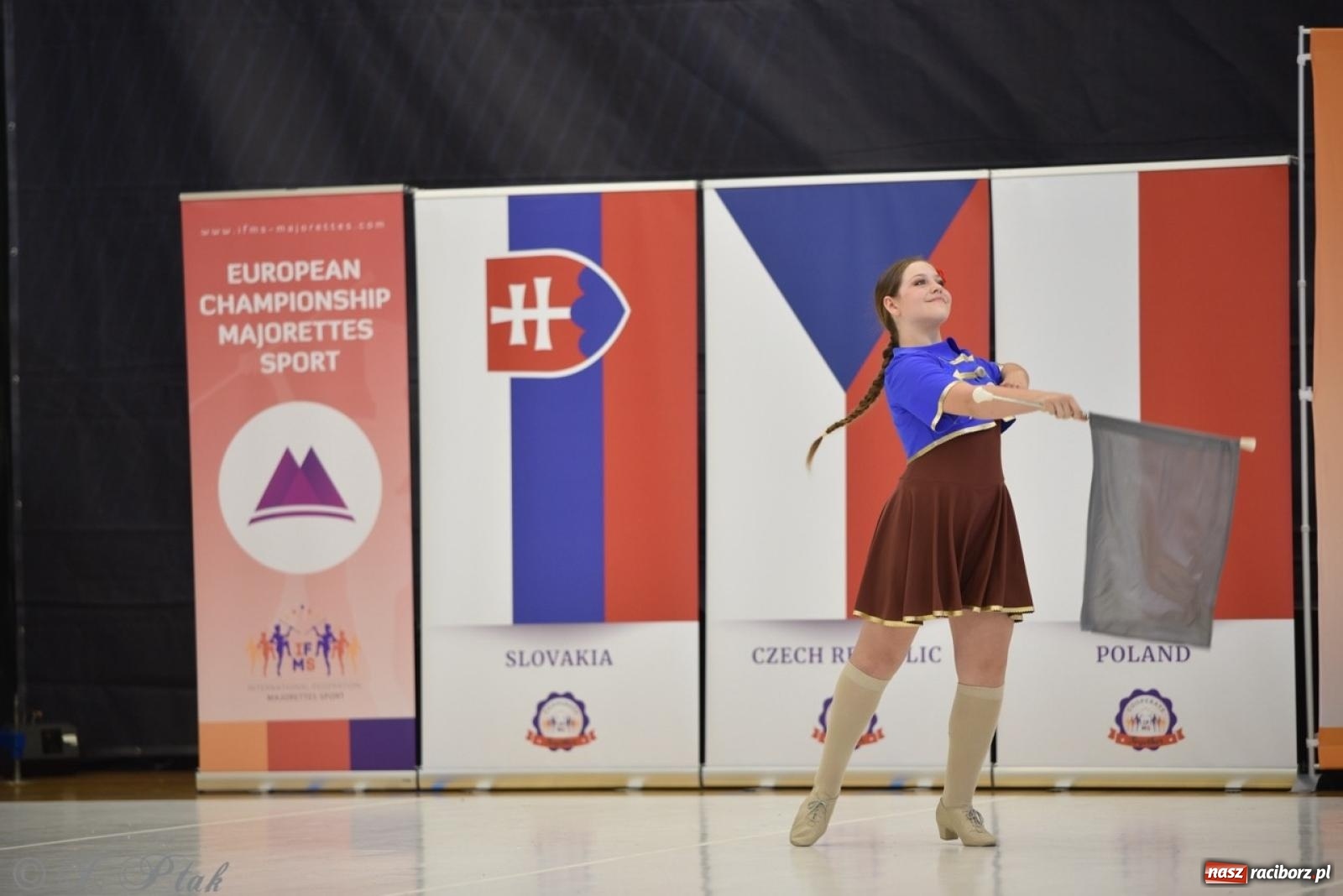 Zdjęcie w galerii na portalu naszraciborz.pl: Racibórz gospodarzem 17. Mistrzostw Europy Mażoretek [FOTO] wiadomości z regionu