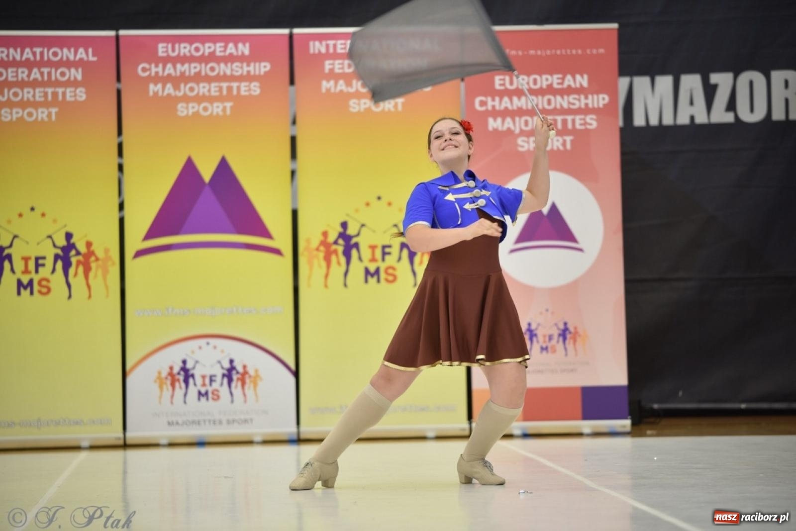 Zdjęcie w galerii na portalu naszraciborz.pl: Racibórz gospodarzem 17. Mistrzostw Europy Mażoretek [FOTO] wiadomości z regionu