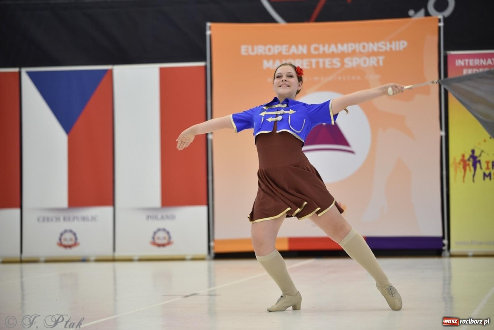 Zdjęcie w galerii na portalu naszraciborz.pl: Racibórz gospodarzem 17. Mistrzostw Europy Mażoretek [FOTO] wiadomości z regionu