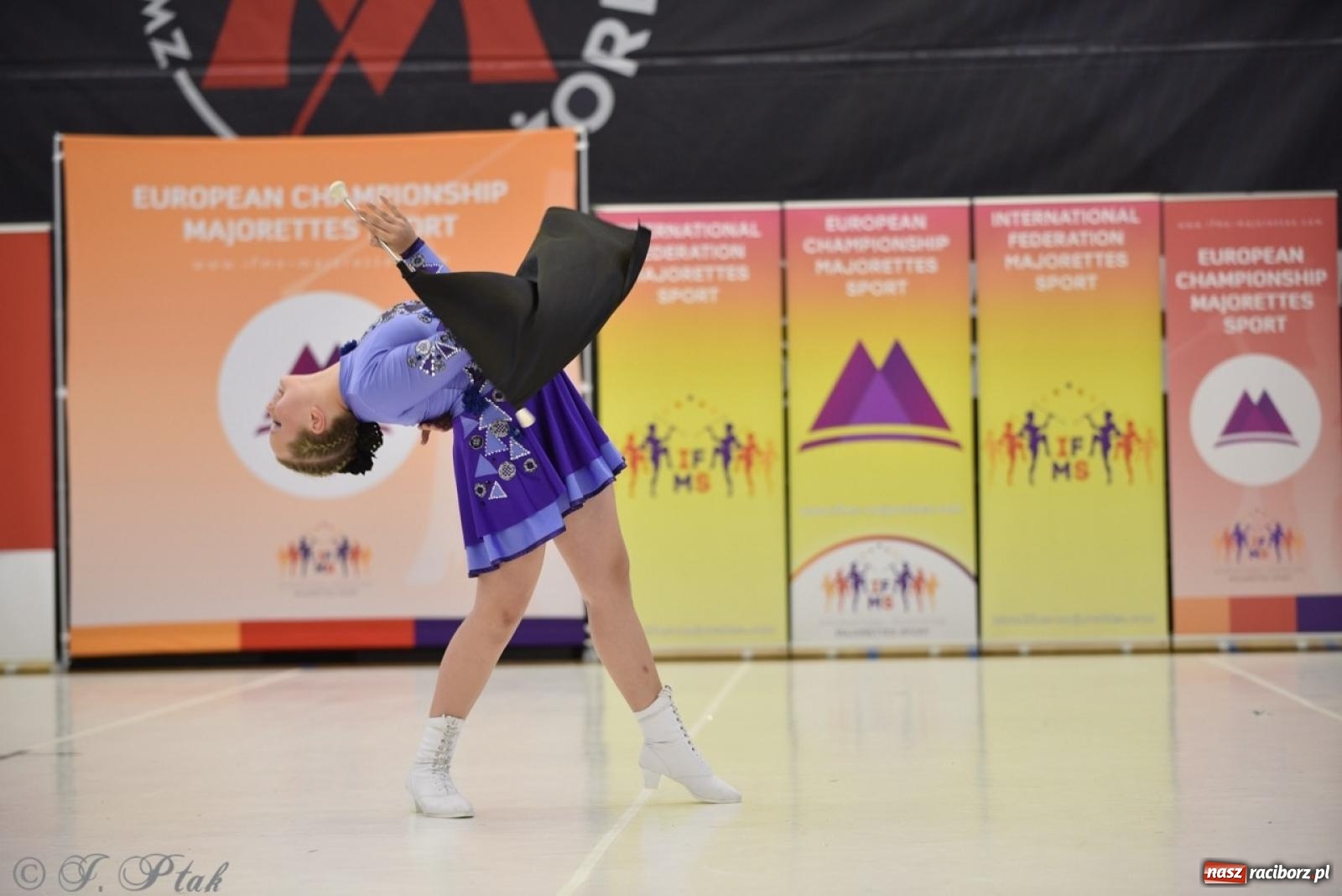 Zdjęcie w galerii na portalu naszraciborz.pl: Racibórz gospodarzem 17. Mistrzostw Europy Mażoretek [FOTO] wiadomości z regionu