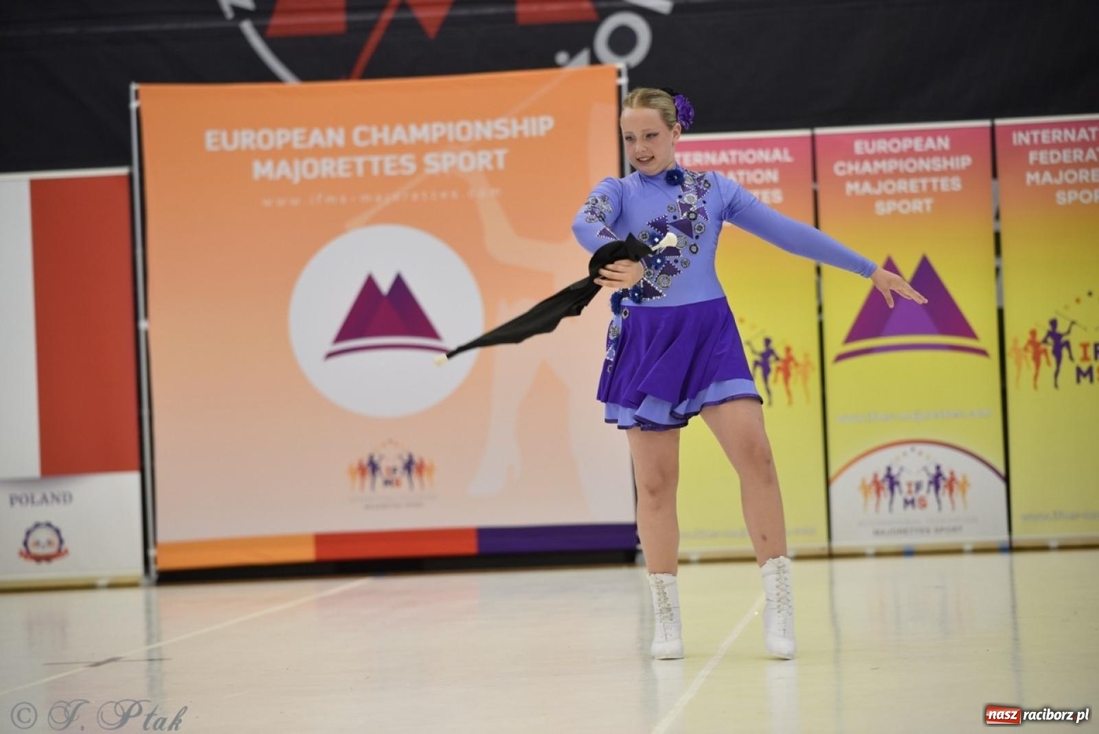 Zdjęcie w galerii na portalu naszraciborz.pl: Racibórz gospodarzem 17. Mistrzostw Europy Mażoretek [FOTO] wiadomości z regionu