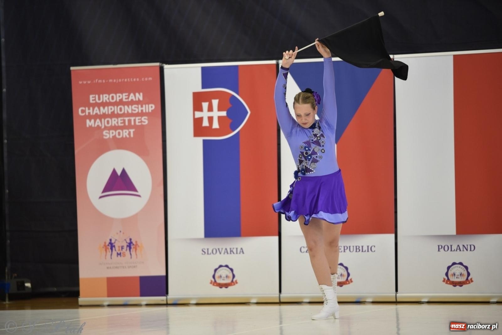 Zdjęcie w galerii na portalu naszraciborz.pl: Racibórz gospodarzem 17. Mistrzostw Europy Mażoretek [FOTO] wiadomości z regionu