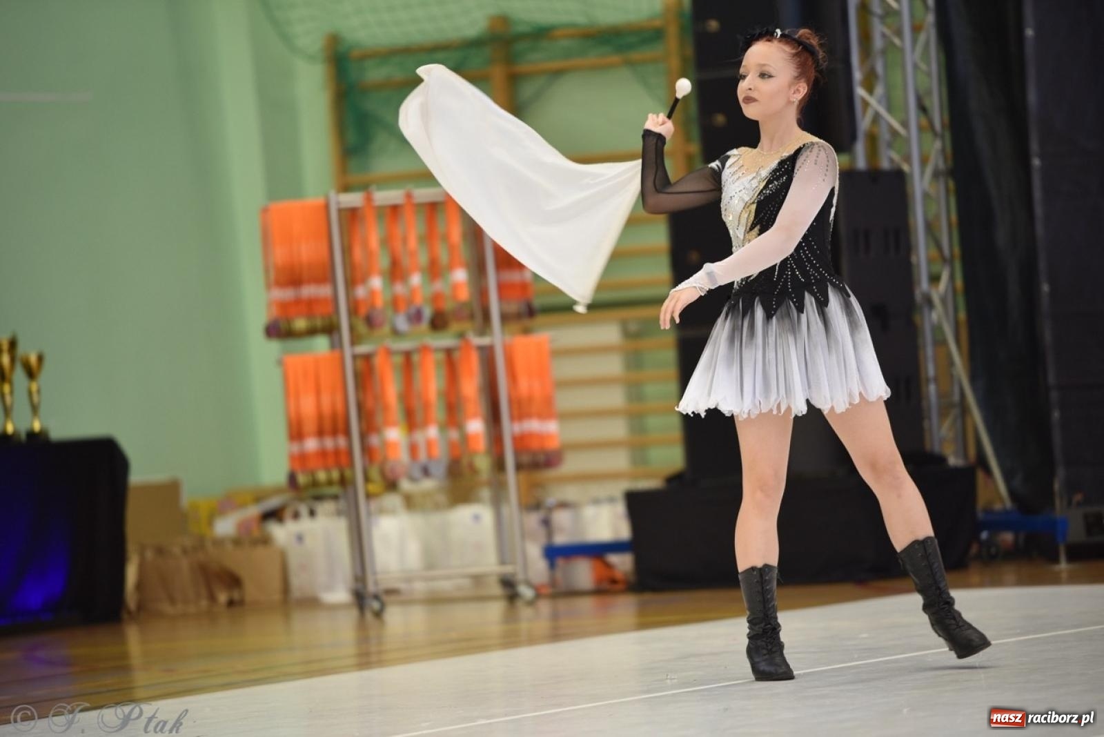 Zdjęcie w galerii na portalu naszraciborz.pl: Racibórz gospodarzem 17. Mistrzostw Europy Mażoretek [FOTO] wiadomości z regionu