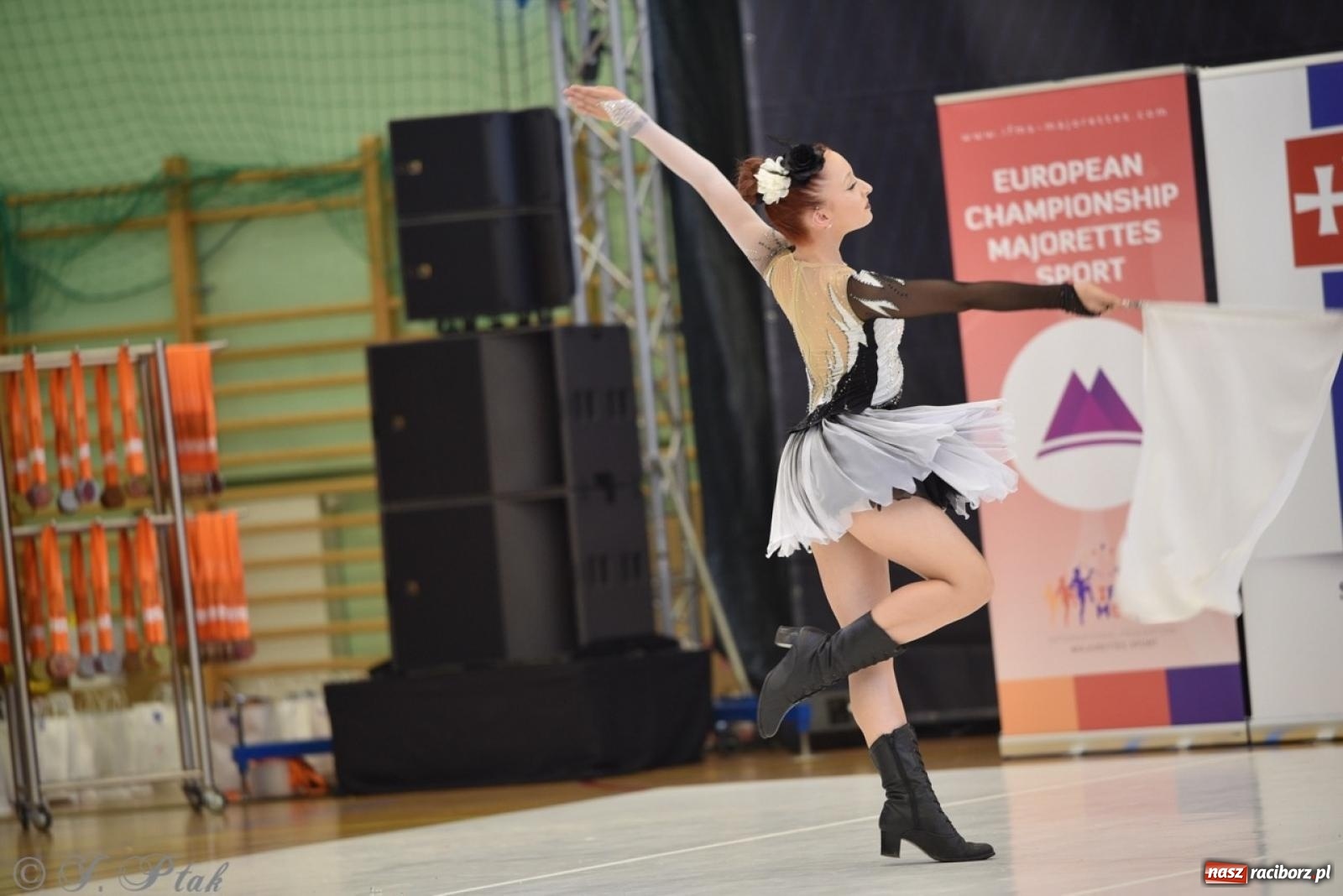 Zdjęcie w galerii na portalu naszraciborz.pl: Racibórz gospodarzem 17. Mistrzostw Europy Mażoretek [FOTO] wiadomości z regionu