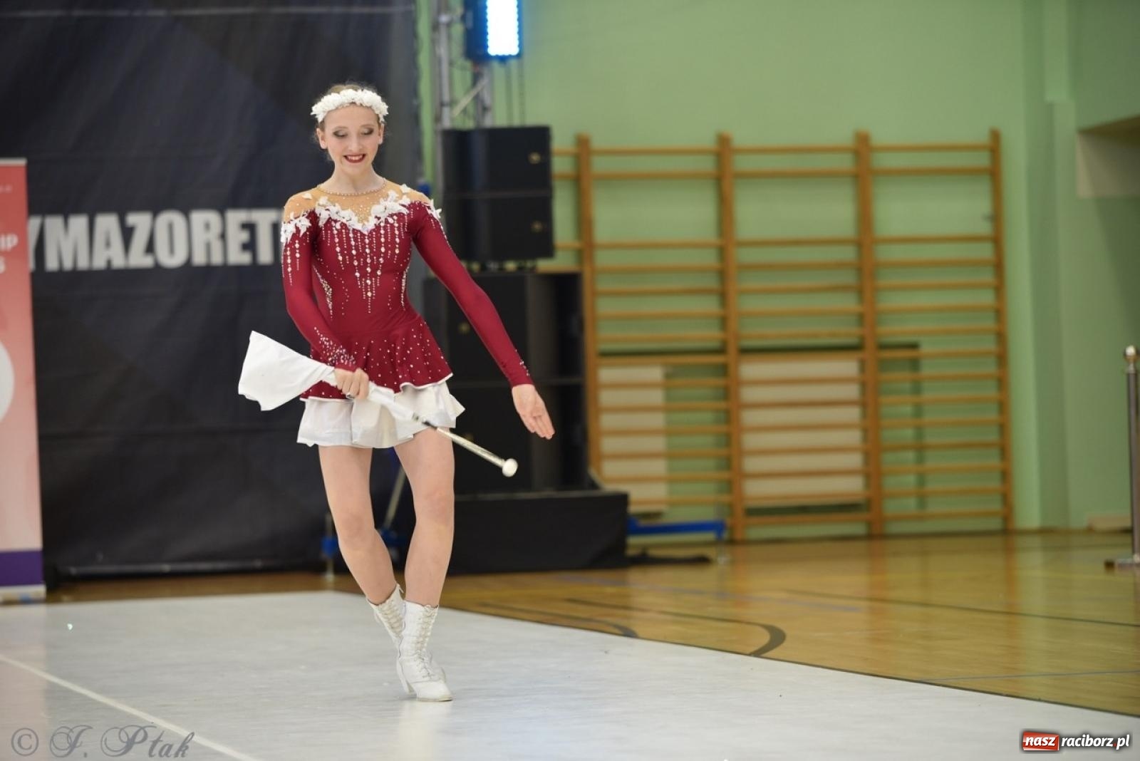 Zdjęcie w galerii na portalu naszraciborz.pl: Racibórz gospodarzem 17. Mistrzostw Europy Mażoretek [FOTO] wiadomości z regionu