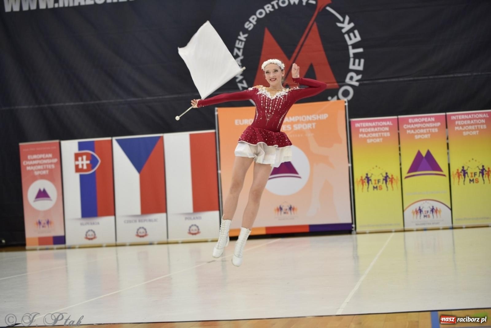 Zdjęcie w galerii na portalu naszraciborz.pl: Racibórz gospodarzem 17. Mistrzostw Europy Mażoretek [FOTO] wiadomości z regionu