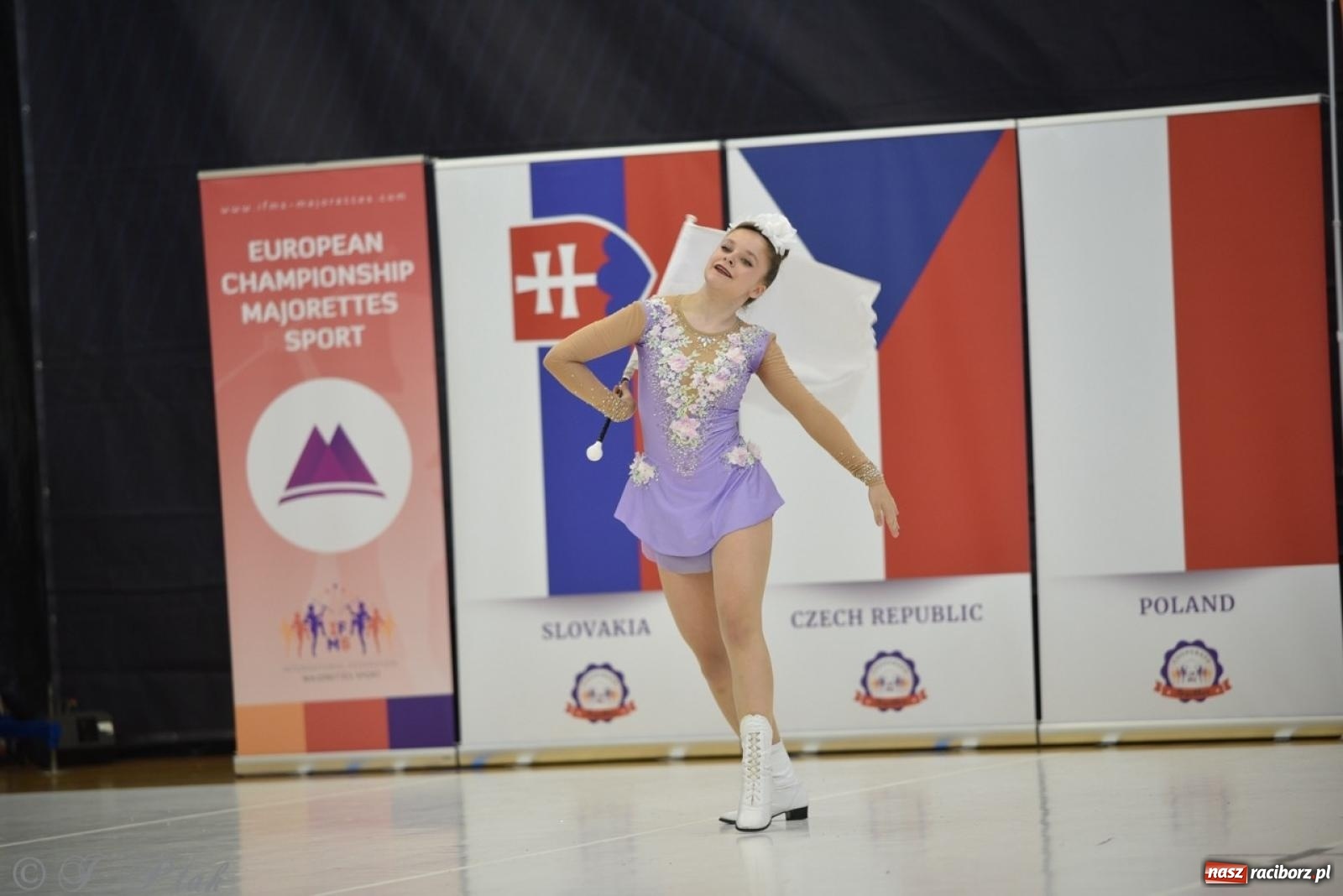 Zdjęcie w galerii na portalu naszraciborz.pl: Racibórz gospodarzem 17. Mistrzostw Europy Mażoretek [FOTO] wiadomości z regionu