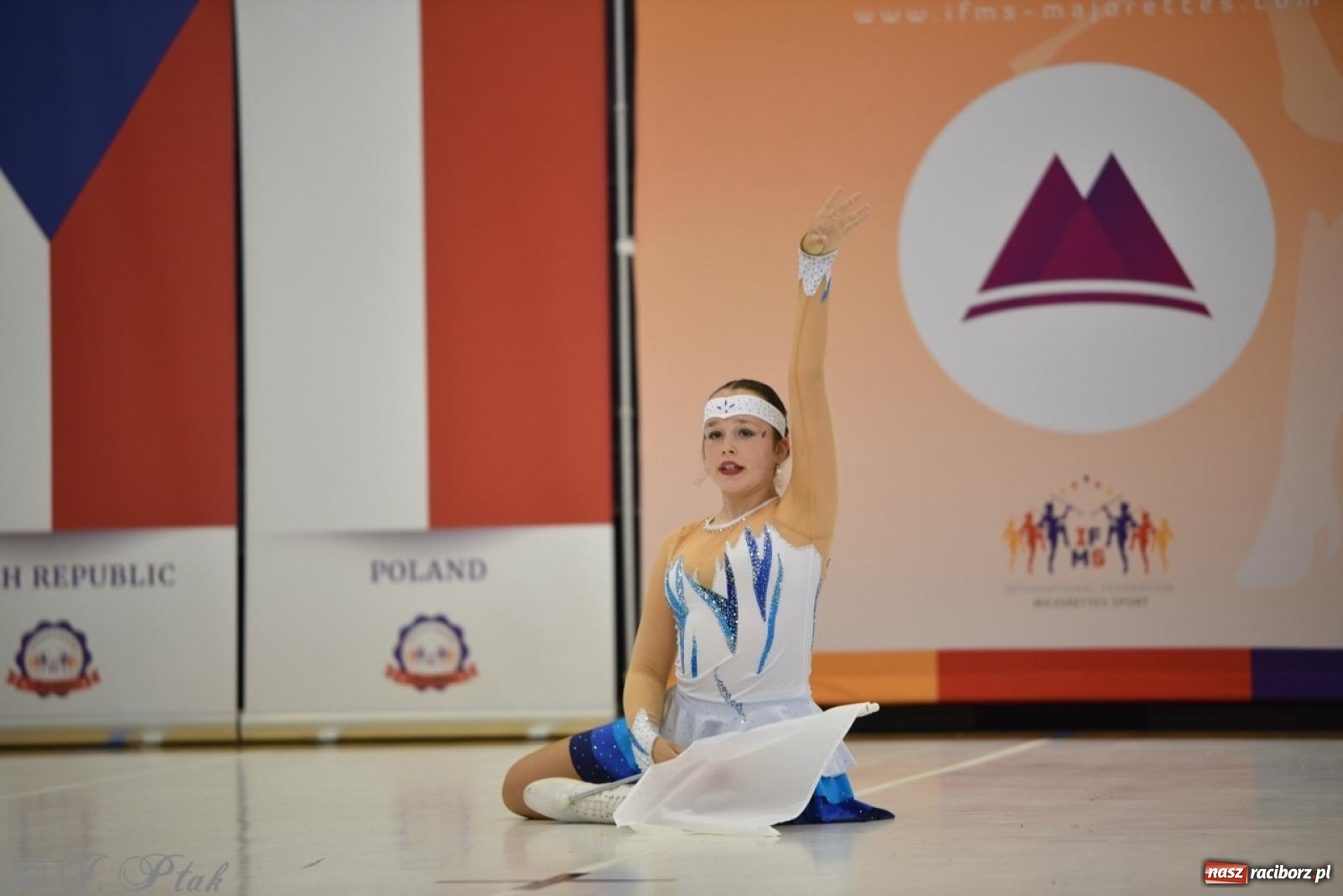 Zdjęcie w galerii na portalu naszraciborz.pl: Racibórz gospodarzem 17. Mistrzostw Europy Mażoretek [FOTO] wiadomości z regionu