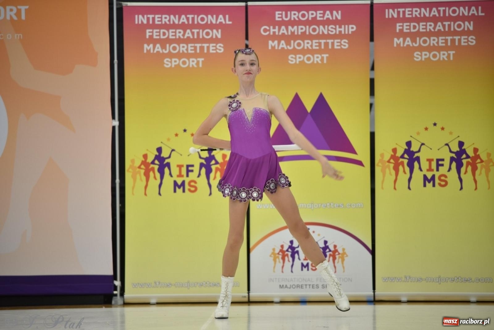 Zdjęcie w galerii na portalu naszraciborz.pl: Racibórz gospodarzem 17. Mistrzostw Europy Mażoretek [FOTO] wiadomości z regionu