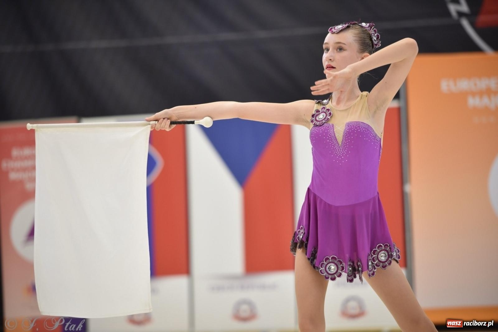 Zdjęcie w galerii na portalu naszraciborz.pl: Racibórz gospodarzem 17. Mistrzostw Europy Mażoretek [FOTO] wiadomości z regionu