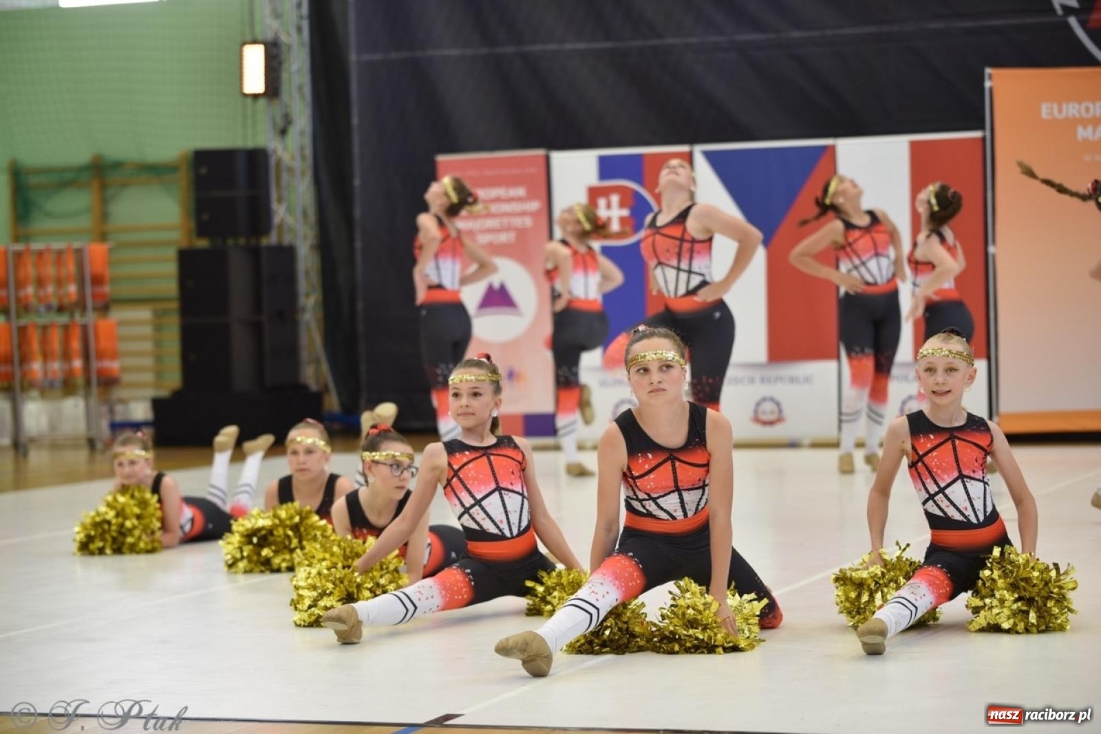Zdjęcie w galerii na portalu naszraciborz.pl: Racibórz gospodarzem 17. Mistrzostw Europy Mażoretek [FOTO] wiadomości z regionu