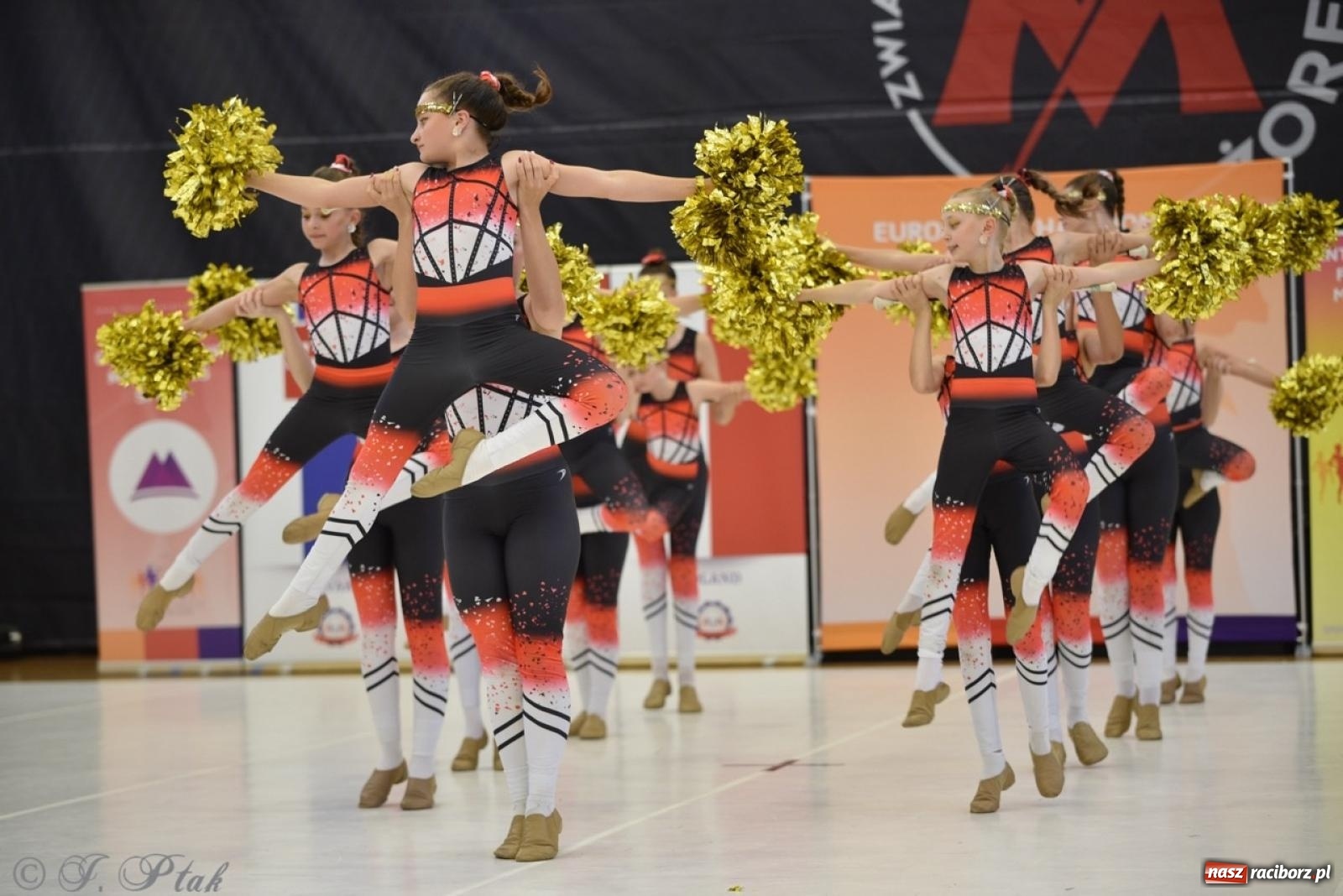 Zdjęcie w galerii na portalu naszraciborz.pl: Racibórz gospodarzem 17. Mistrzostw Europy Mażoretek [FOTO] wiadomości z regionu