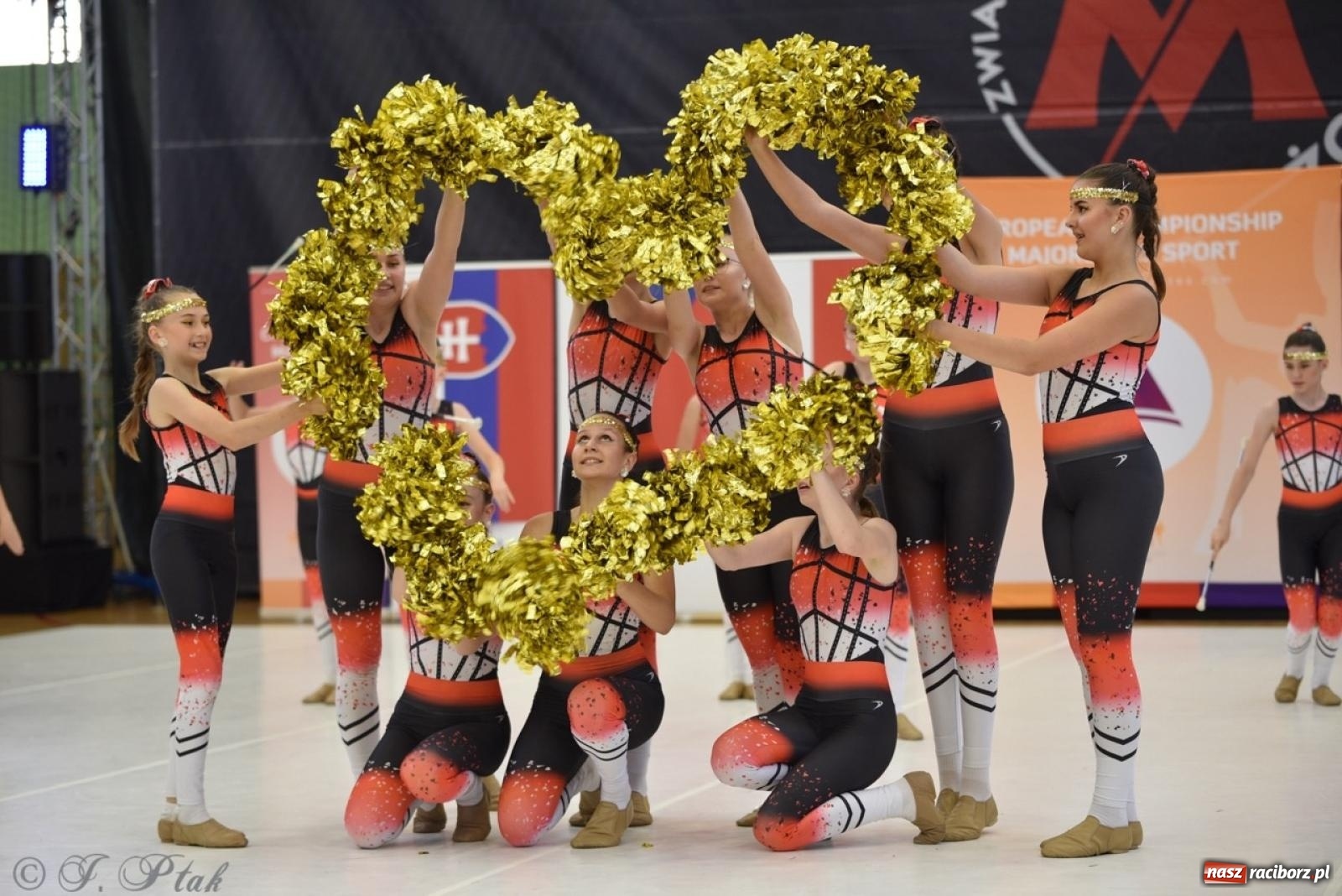 Zdjęcie w galerii na portalu naszraciborz.pl: Racibórz gospodarzem 17. Mistrzostw Europy Mażoretek [FOTO] wiadomości z regionu