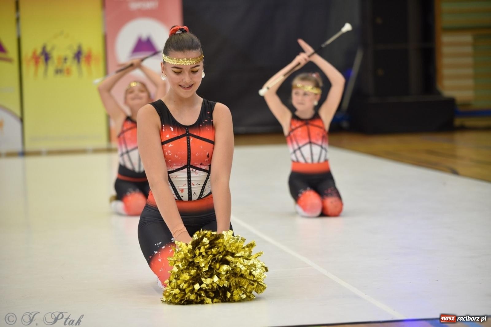 Zdjęcie w galerii na portalu naszraciborz.pl: Racibórz gospodarzem 17. Mistrzostw Europy Mażoretek [FOTO] wiadomości z regionu