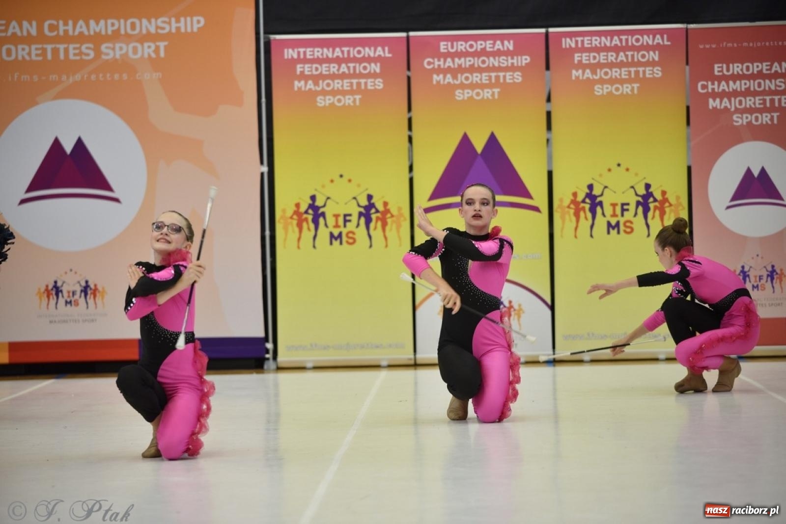 Zdjęcie w galerii na portalu naszraciborz.pl: Racibórz gospodarzem 17. Mistrzostw Europy Mażoretek [FOTO] wiadomości z regionu