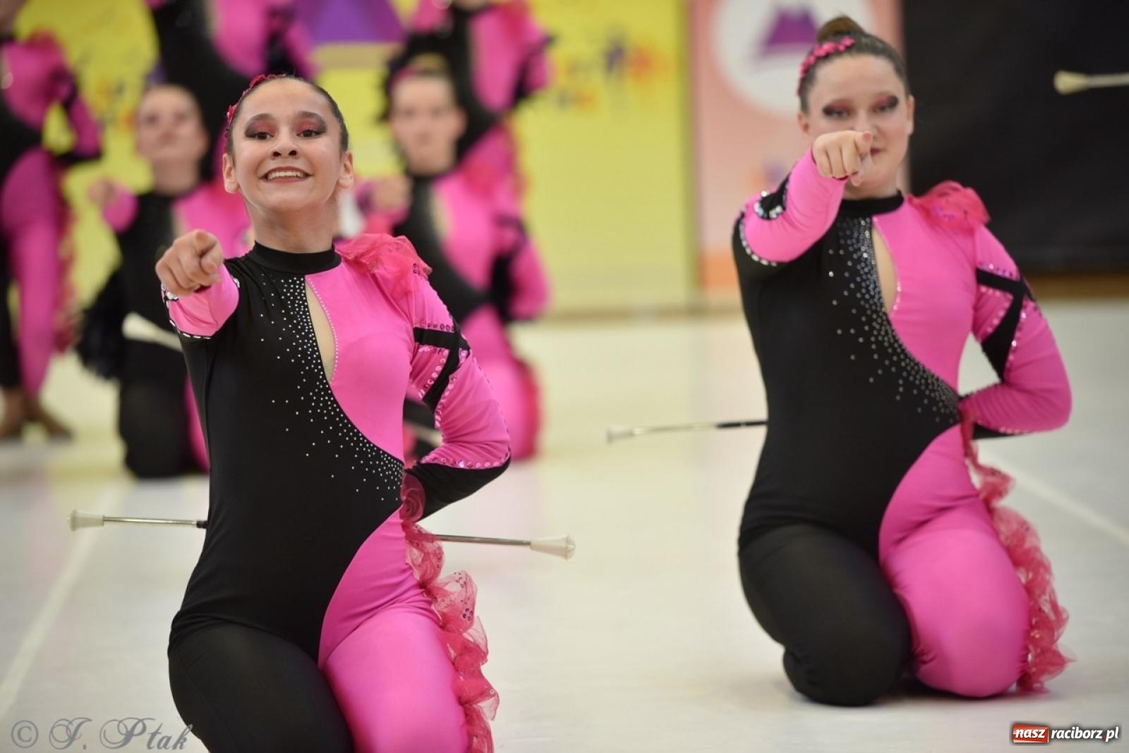 Zdjęcie w galerii na portalu naszraciborz.pl: Racibórz gospodarzem 17. Mistrzostw Europy Mażoretek [FOTO] wiadomości z regionu