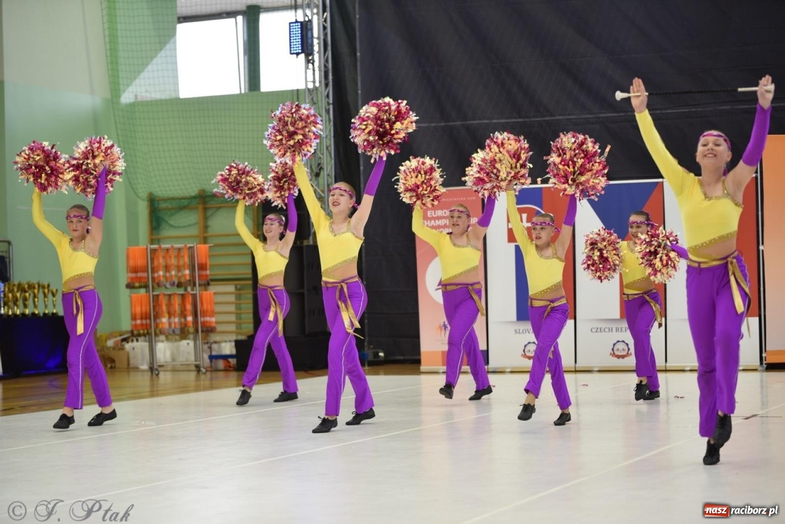 Zdjęcie w galerii na portalu naszraciborz.pl: Racibórz gospodarzem 17. Mistrzostw Europy Mażoretek [FOTO] wiadomości z regionu