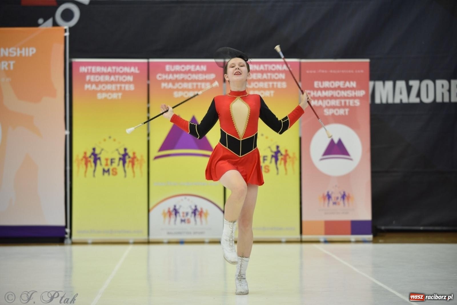 Zdjęcie w galerii na portalu naszraciborz.pl: Racibórz gospodarzem 17. Mistrzostw Europy Mażoretek [FOTO] wiadomości z regionu