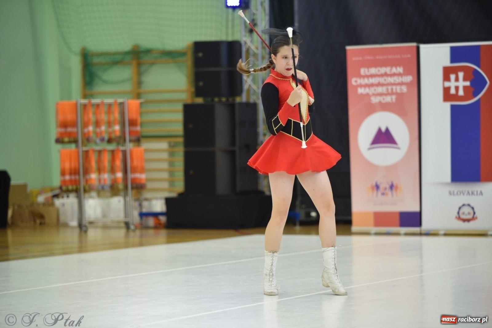 Zdjęcie w galerii na portalu naszraciborz.pl: Racibórz gospodarzem 17. Mistrzostw Europy Mażoretek [FOTO] wiadomości z regionu