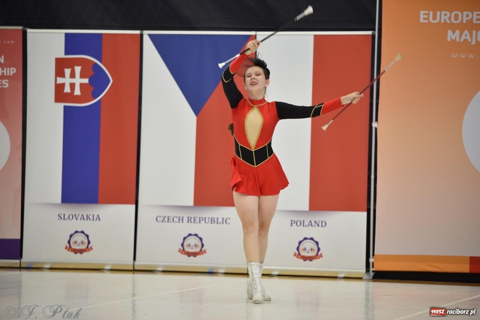 Zdjęcie w galerii na portalu naszraciborz.pl: Racibórz gospodarzem 17. Mistrzostw Europy Mażoretek [FOTO] wiadomości z regionu