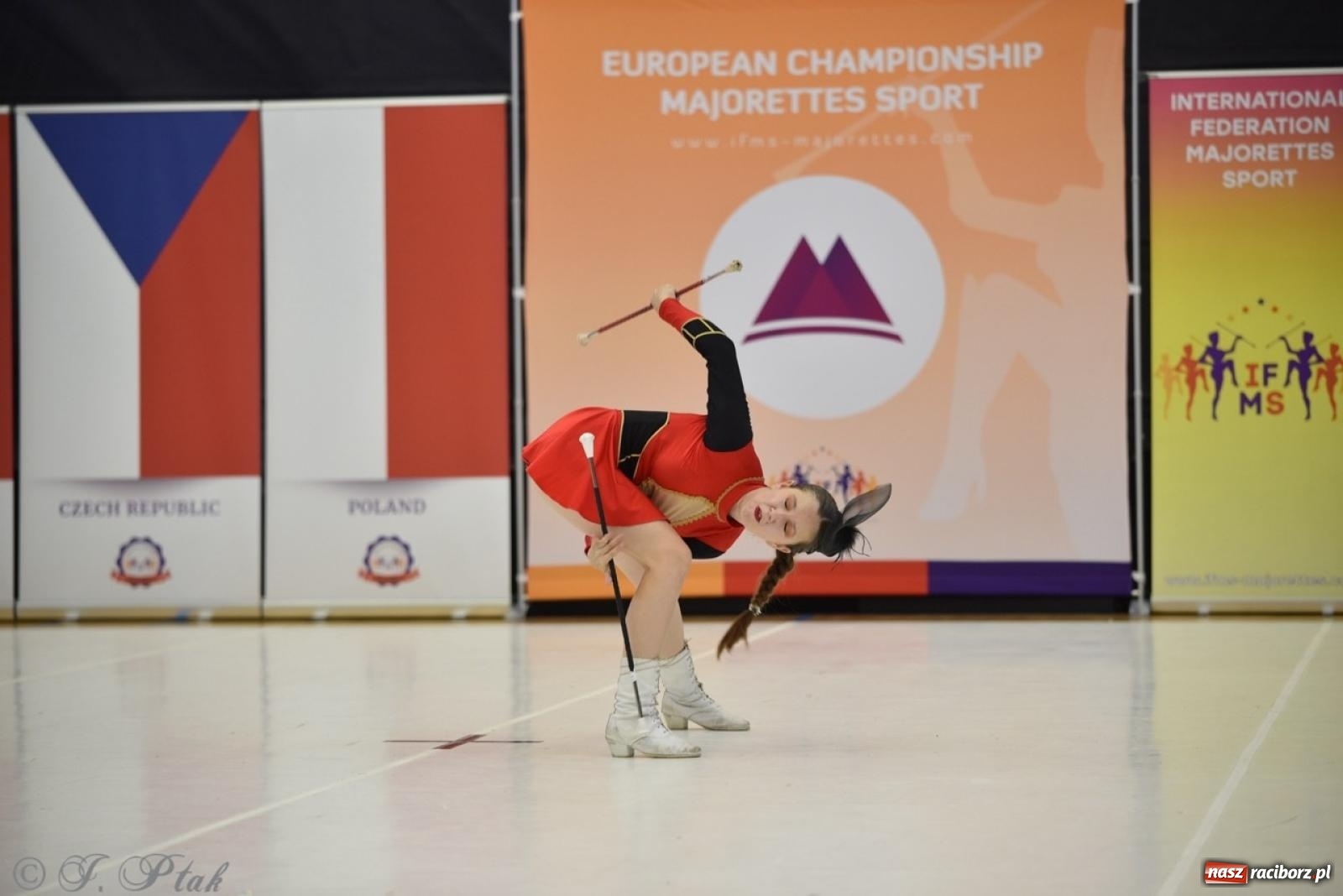 Zdjęcie w galerii na portalu naszraciborz.pl: Racibórz gospodarzem 17. Mistrzostw Europy Mażoretek [FOTO] wiadomości z regionu