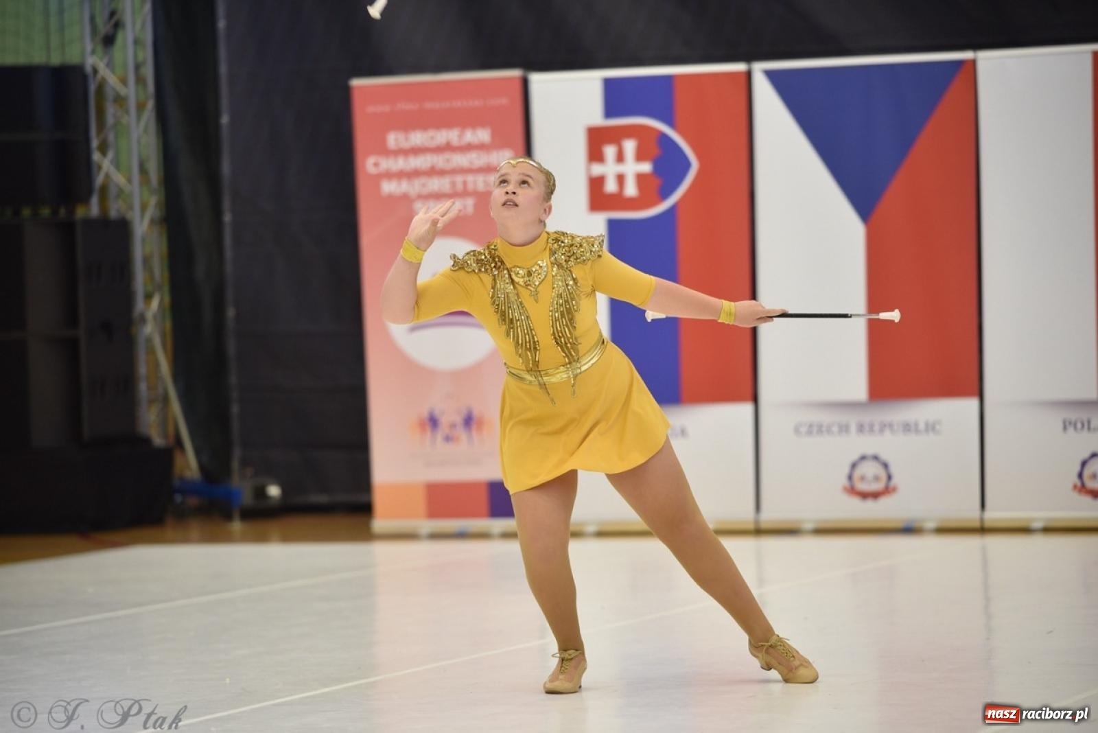 Zdjęcie w galerii na portalu naszraciborz.pl: Racibórz gospodarzem 17. Mistrzostw Europy Mażoretek [FOTO] wiadomości z regionu