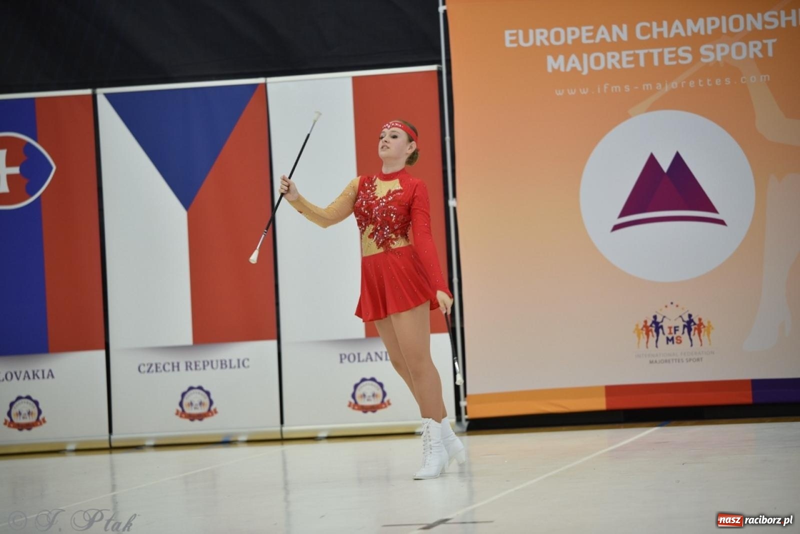 Zdjęcie w galerii na portalu naszraciborz.pl: Racibórz gospodarzem 17. Mistrzostw Europy Mażoretek [FOTO] wiadomości z regionu