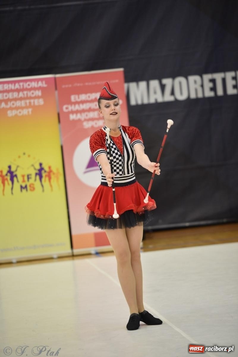 Zdjęcie w galerii na portalu naszraciborz.pl: Racibórz gospodarzem 17. Mistrzostw Europy Mażoretek [FOTO] wiadomości z regionu