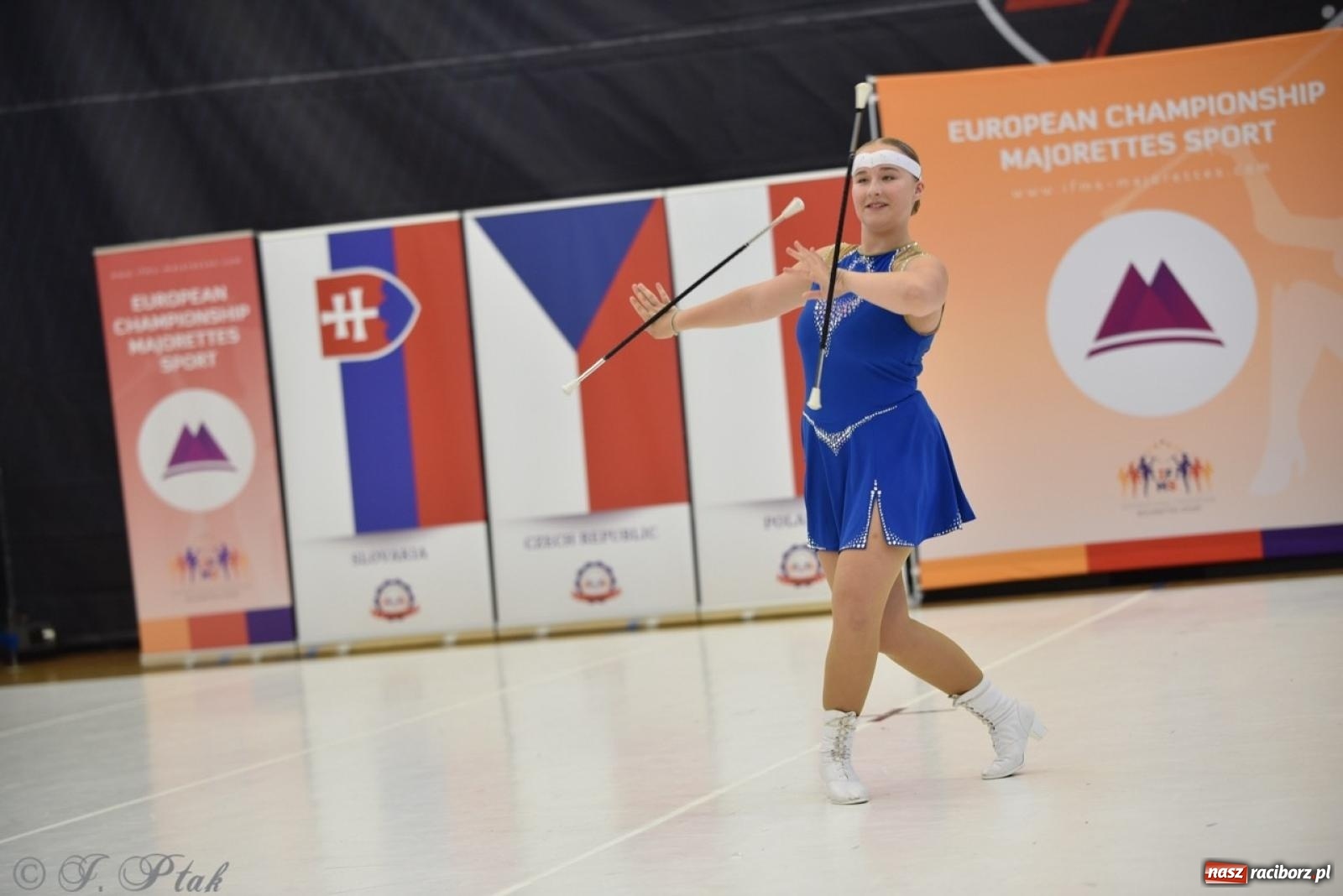 Zdjęcie w galerii na portalu naszraciborz.pl: Racibórz gospodarzem 17. Mistrzostw Europy Mażoretek [FOTO] wiadomości z regionu