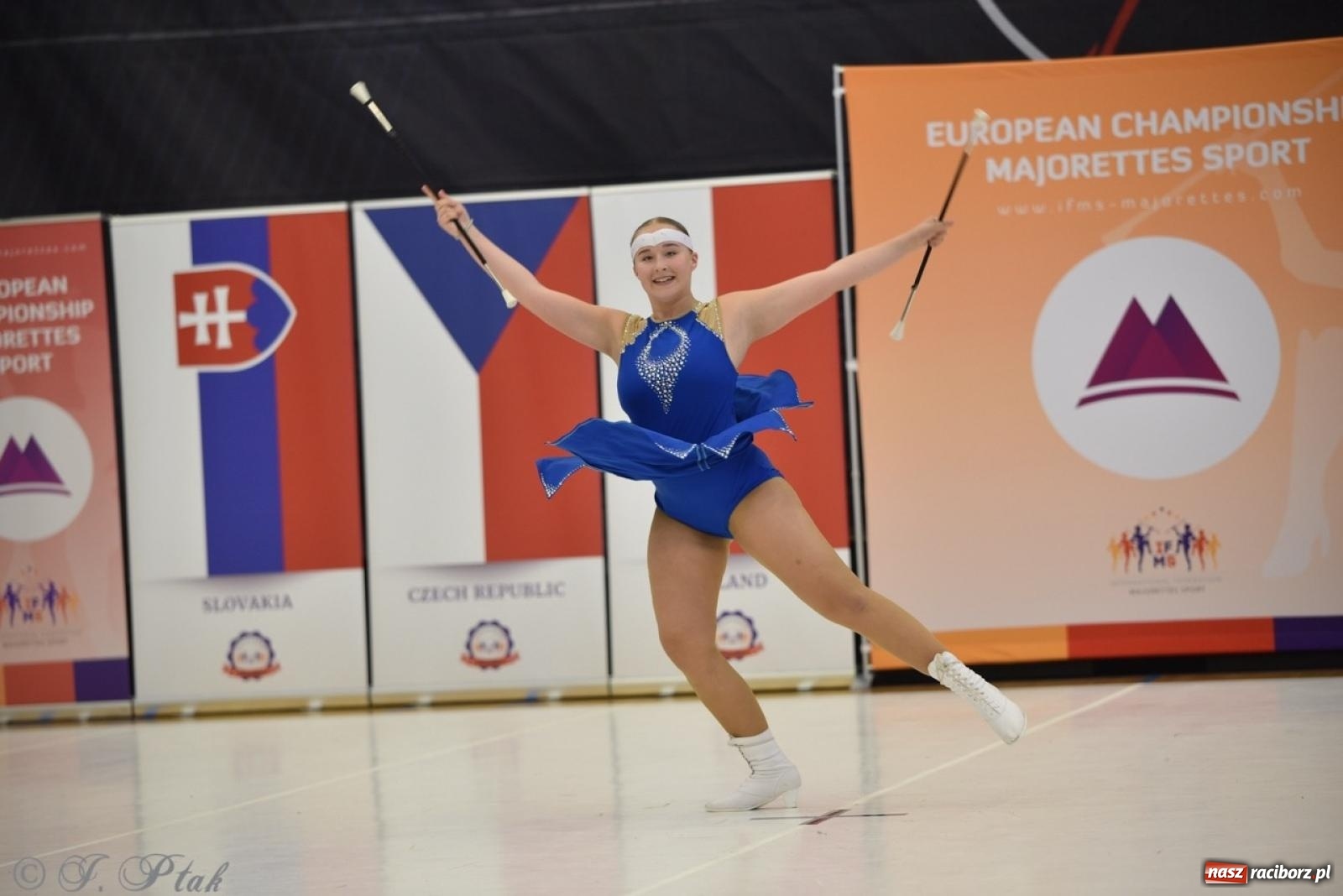 Zdjęcie w galerii na portalu naszraciborz.pl: Racibórz gospodarzem 17. Mistrzostw Europy Mażoretek [FOTO] wiadomości z regionu