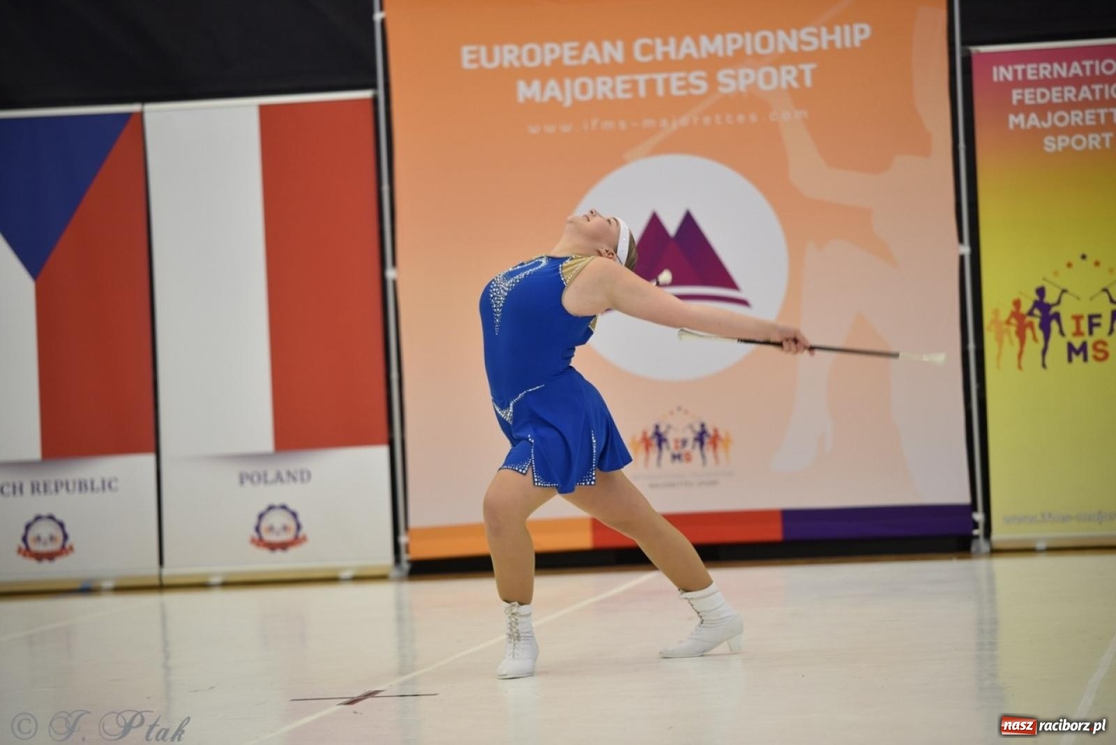 Zdjęcie w galerii na portalu naszraciborz.pl: Racibórz gospodarzem 17. Mistrzostw Europy Mażoretek [FOTO] wiadomości z regionu