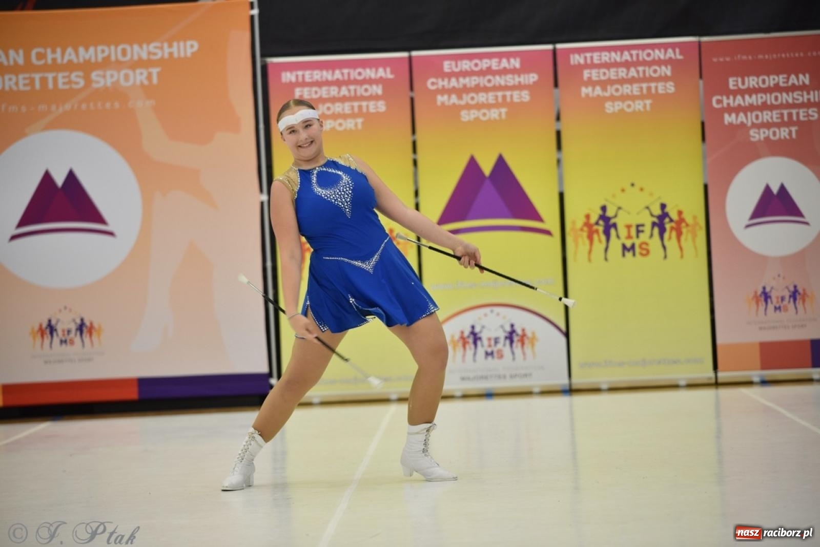 Zdjęcie w galerii na portalu naszraciborz.pl: Racibórz gospodarzem 17. Mistrzostw Europy Mażoretek [FOTO] wiadomości z regionu