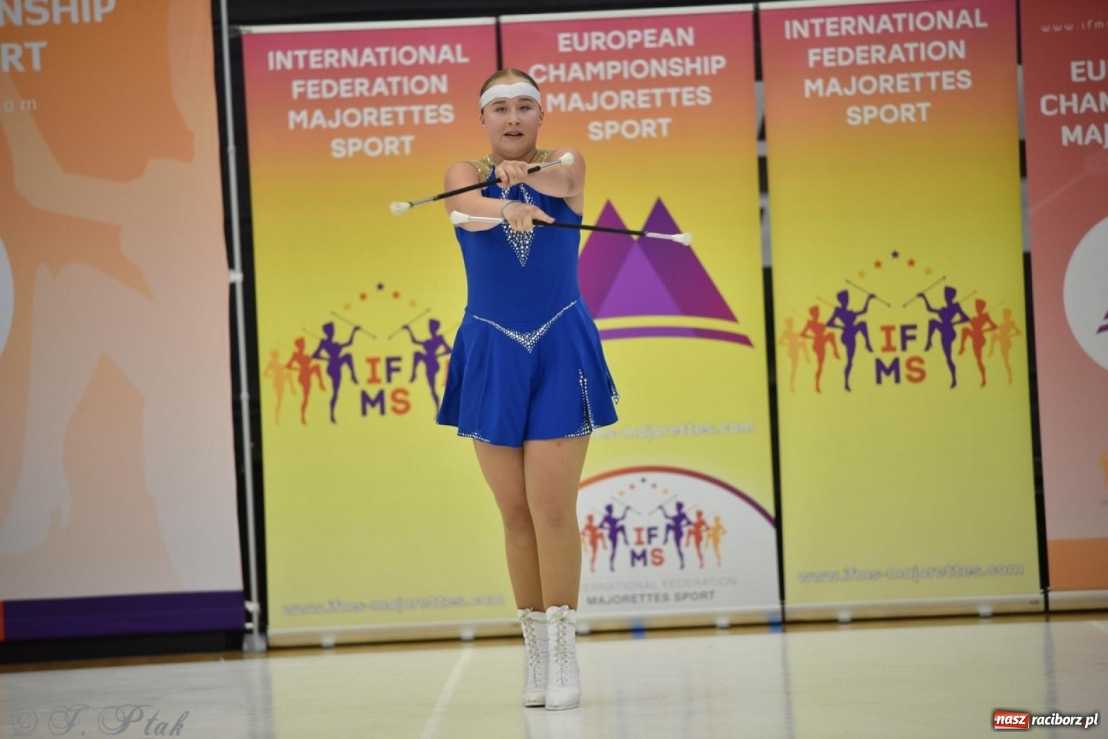 Zdjęcie w galerii na portalu naszraciborz.pl: Racibórz gospodarzem 17. Mistrzostw Europy Mażoretek [FOTO] wiadomości z regionu