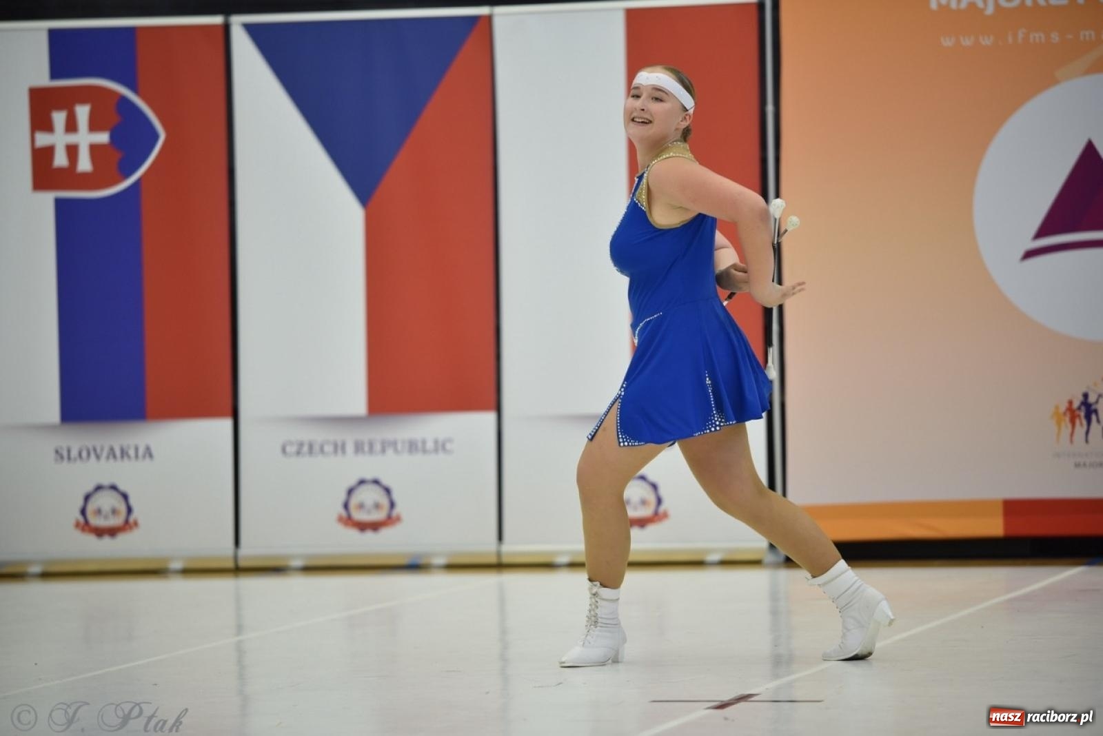 Zdjęcie w galerii na portalu naszraciborz.pl: Racibórz gospodarzem 17. Mistrzostw Europy Mażoretek [FOTO] wiadomości z regionu