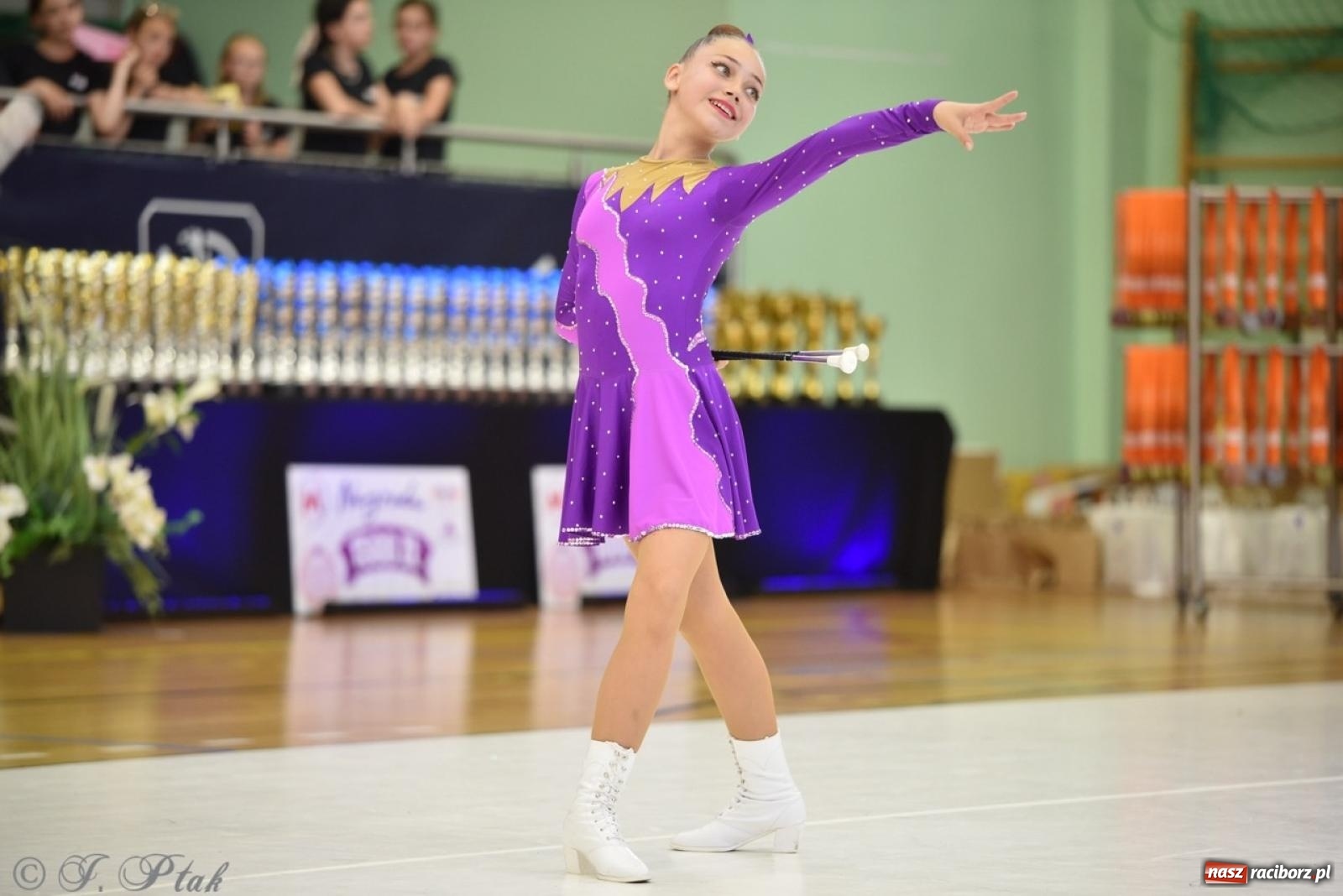 Zdjęcie w galerii na portalu naszraciborz.pl: Racibórz gospodarzem 17. Mistrzostw Europy Mażoretek [FOTO] wiadomości z regionu