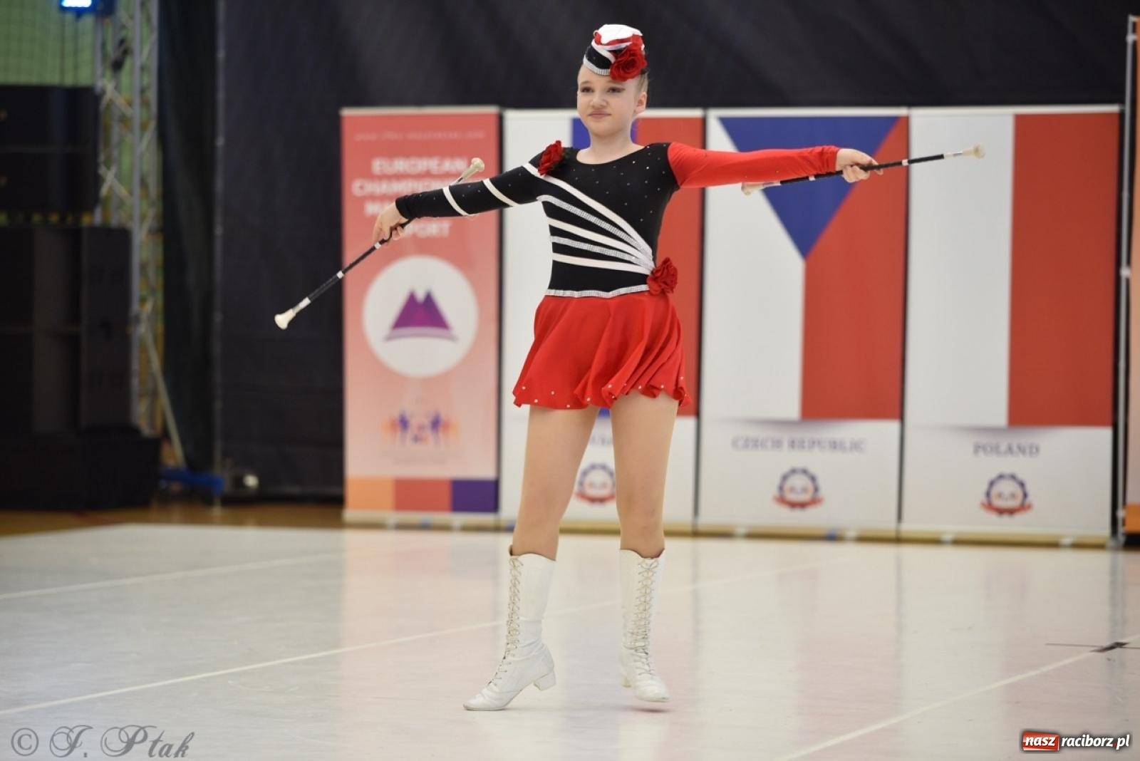 Zdjęcie w galerii na portalu naszraciborz.pl: Racibórz gospodarzem 17. Mistrzostw Europy Mażoretek [FOTO] wiadomości z regionu