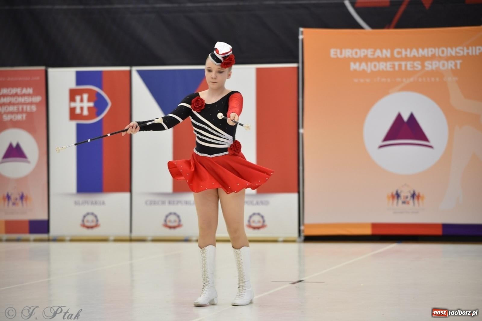 Zdjęcie w galerii na portalu naszraciborz.pl: Racibórz gospodarzem 17. Mistrzostw Europy Mażoretek [FOTO] wiadomości z regionu