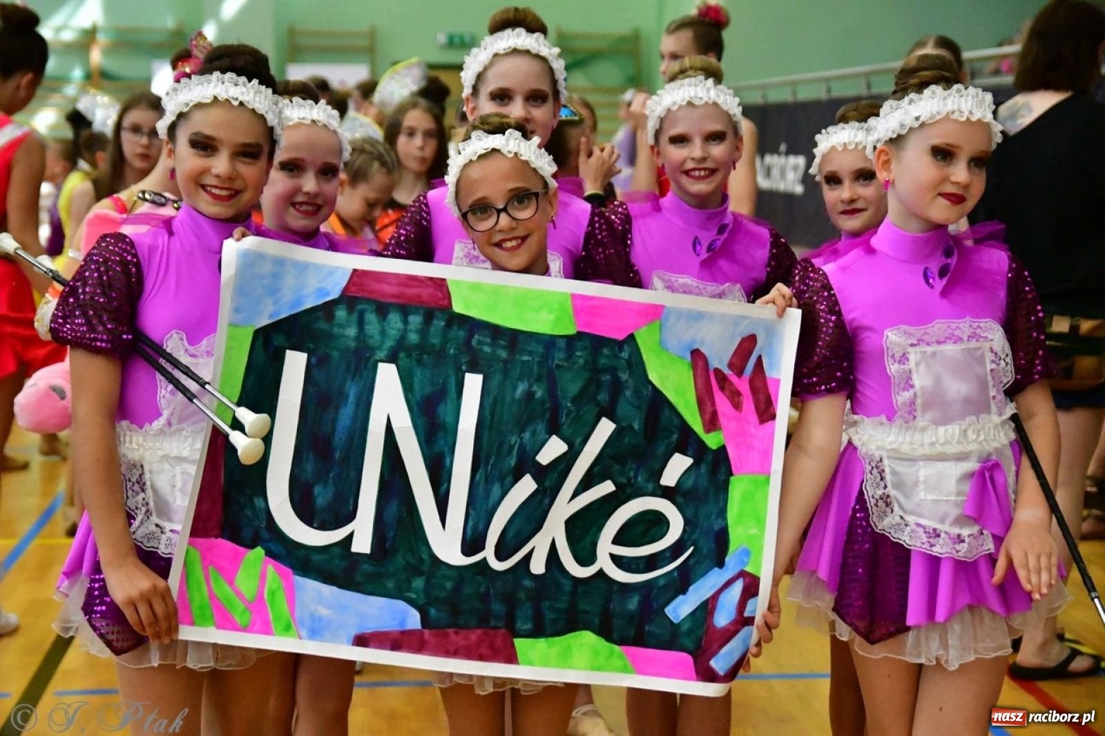 Zdjęcie w galerii na portalu naszraciborz.pl: Racibórz gospodarzem 17. Mistrzostw Europy Mażoretek [FOTO] wiadomości z regionu