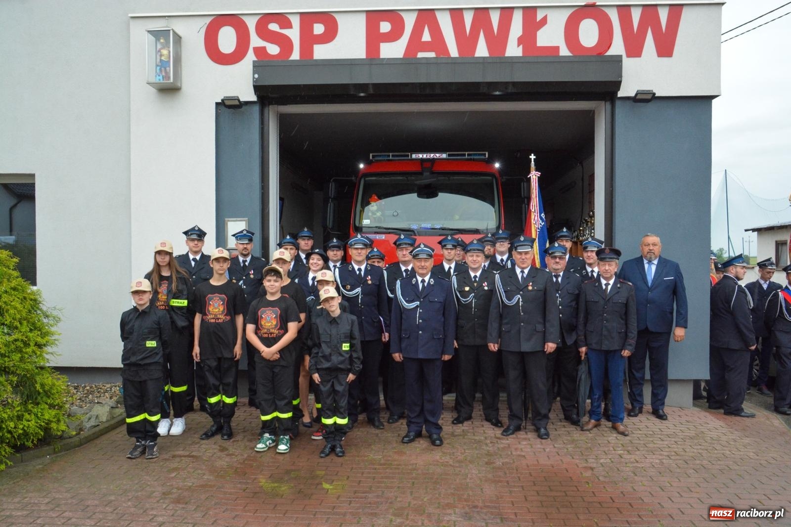 Zdjęcie w galerii na portalu naszraciborz.pl: OSP Pawłów ma 100 lat. To najbardziej zapracowana ostatnio jednostka [FOTO i WIDEO] wiadomości z regionu