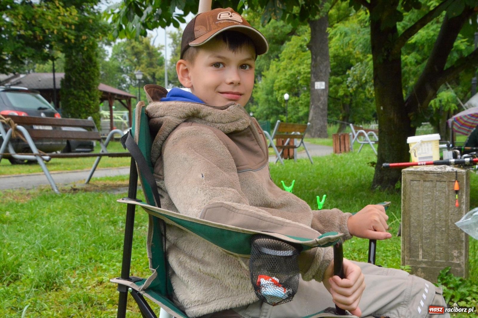 Zdjęcie w galerii na portalu naszraciborz.pl: Dawid Skatuła wygrał wędkarskie zawody spławikowe w Krowiarkach wiadomości z regionu