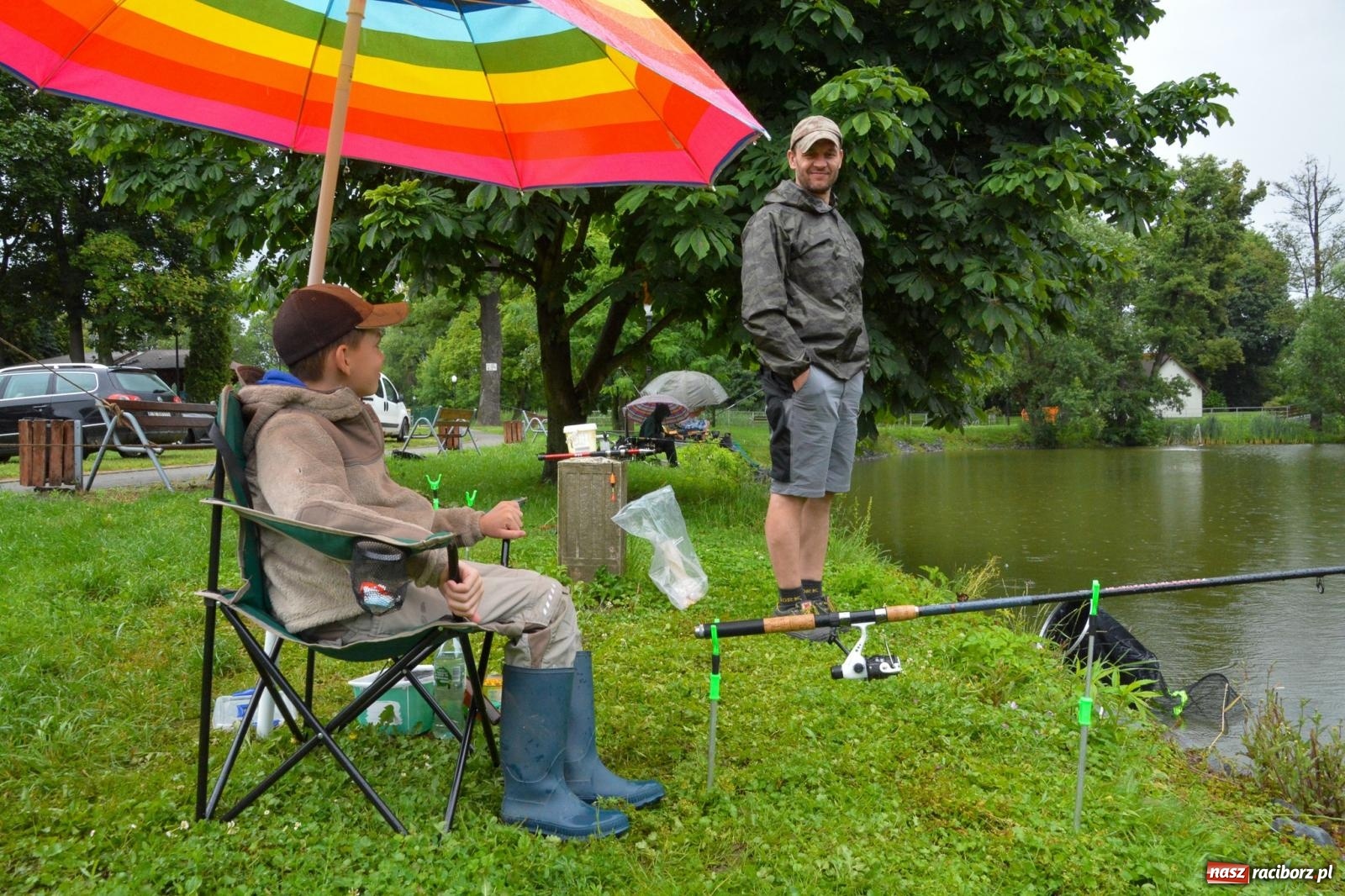 Zdjęcie w galerii na portalu naszraciborz.pl: Dawid Skatuła wygrał wędkarskie zawody spławikowe w Krowiarkach wiadomości z regionu