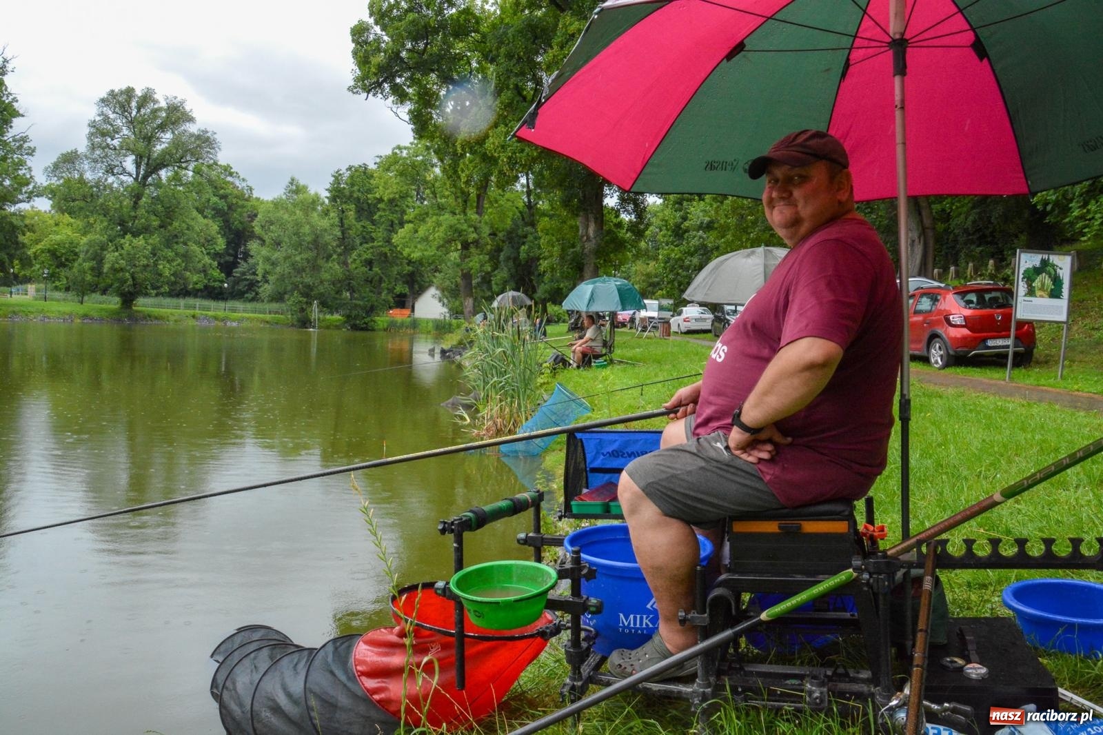 Zdjęcie w galerii na portalu naszraciborz.pl: Dawid Skatuła wygrał wędkarskie zawody spławikowe w Krowiarkach wiadomości z regionu